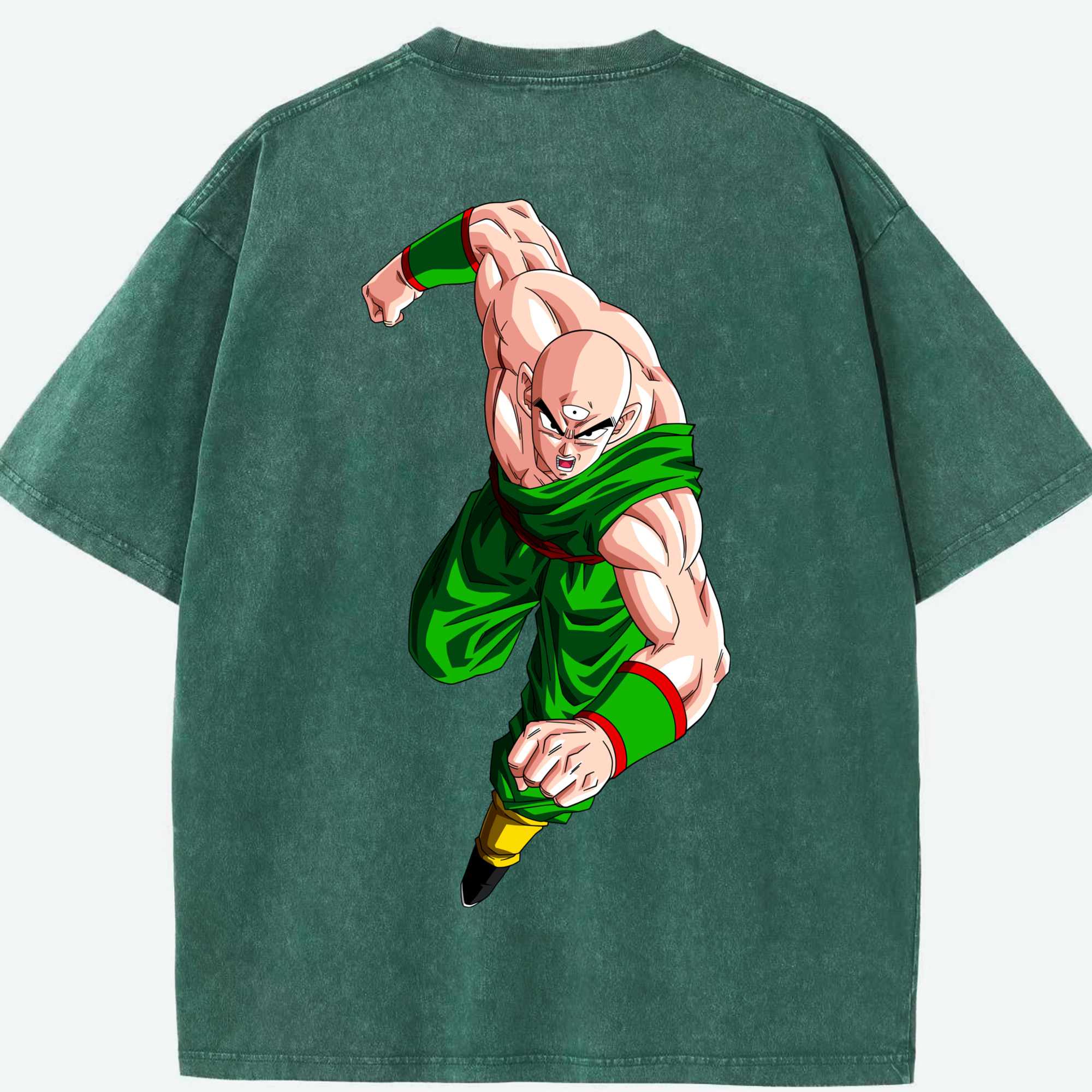 （画像用） ドラゴンボール DRAGON BALL 綿100% ヴィンテージ風 半袖Tシャツ（背面プリント）